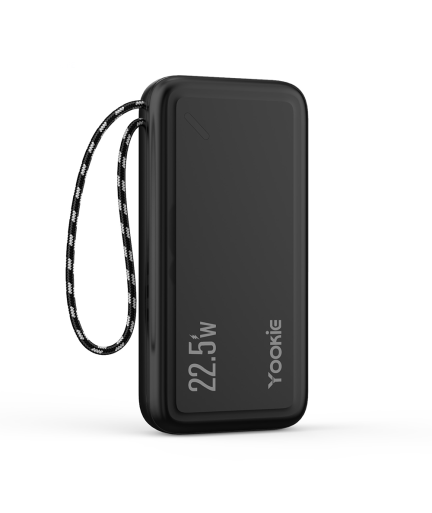 Преносима батерия Yookie YO11, 20000mAh, 22.5W, Черен - 87065