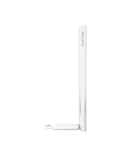 Безжичен мрежов адаптер LB-LINK BL-WDN650A, 650Mbps, 2.4/5Ghz, 6dBi, Бял - 19045