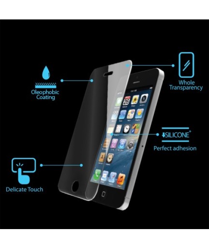Стъклен протектор No brand, за iPhone 6 Plus, 0.4 mm, Прозрачен - 52052