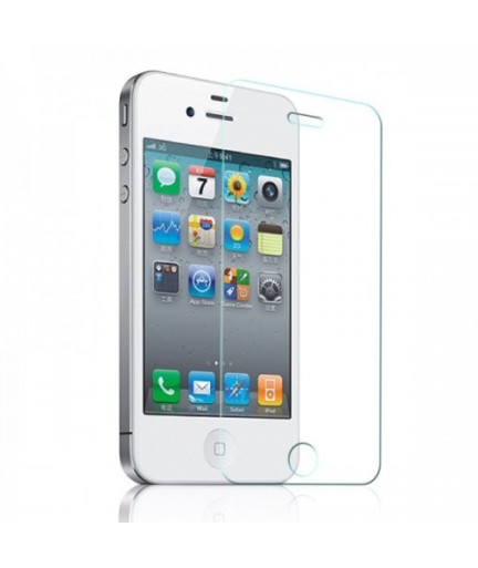 Стъклен протектор No brand, за iPhone 4/4S, 0.3 mm, Прозрачен - 52025