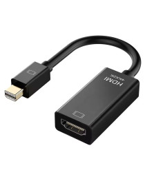 Преходник DeTech, Mini DisplayPort - HDMI, 4K, Черен - 17860