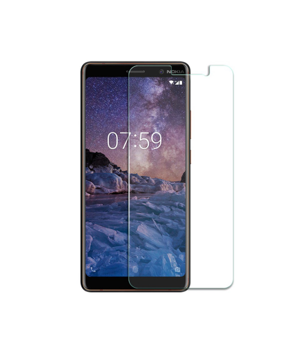 Стъклен протектор DeTech, за Nokia 7.1 Plus, 0.3mm, Прозрачен - 52478