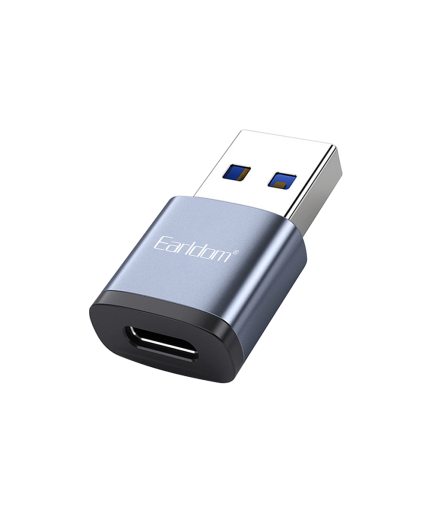 Преходник Earldom ET-OT61, Type-C F към USB 3.0, Сив - 40211