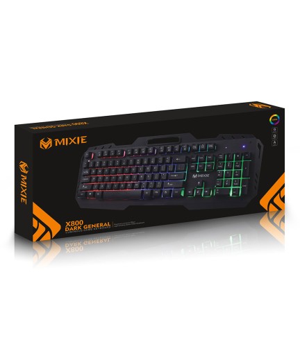 Геймърска клавиатура Mixie X800, Черен - 6124
